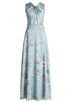 Abendkleid mit floralem Muster