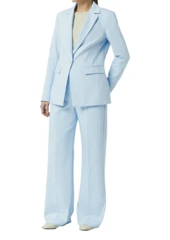 Antaillierter Blazer mit Pattentaschen