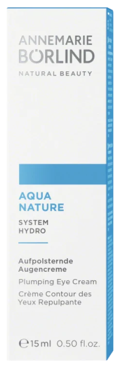 AQUANATURE Aufpolsternde Augencreme