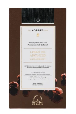 ARGAN OIL Hochentwickelte Haarcoloration Black / Schwarz 1.0