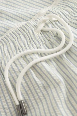 Badehose in Seersucker-Optik