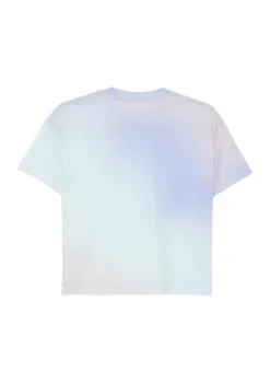 Baumwollshirt im Boxy Fit mit Farbverlauf