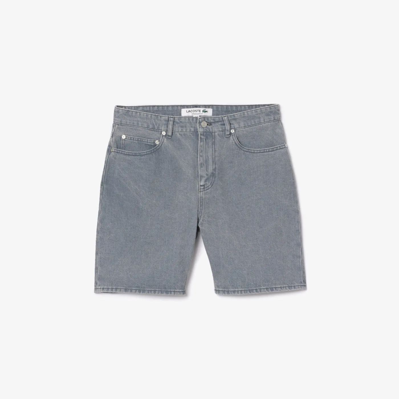 Bermudashorts aus Denim mit verwaschenem Effekt