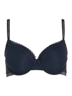 BH mit Demi-Cups und gleichfarbiger Spitze