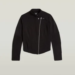 Biker Slim Sweatjacke