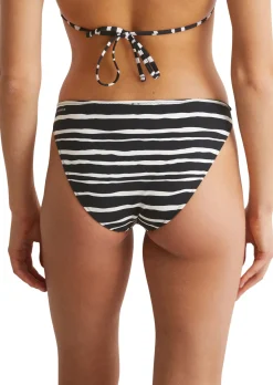 Bikini-Slip im Streifen-Dessin