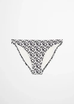 Bikini-Slip mit floralem Print