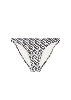 Bikini-Slip mit floralem Print