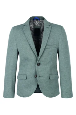 Blazer in Jersey-Melange-Optik