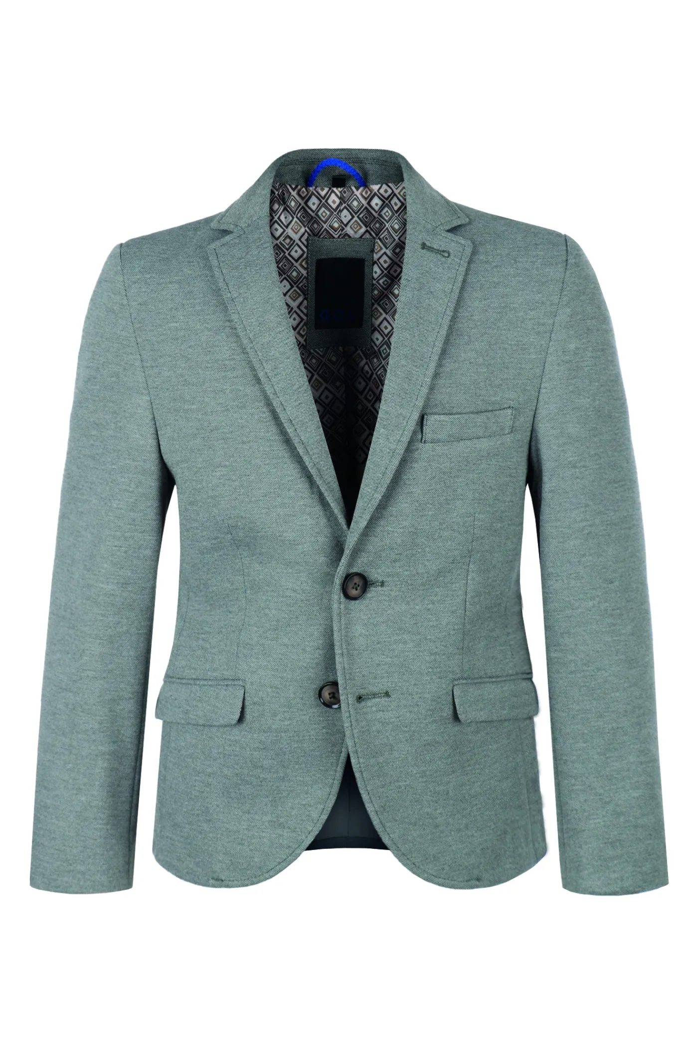Blazer in Jersey-Melange-Optik