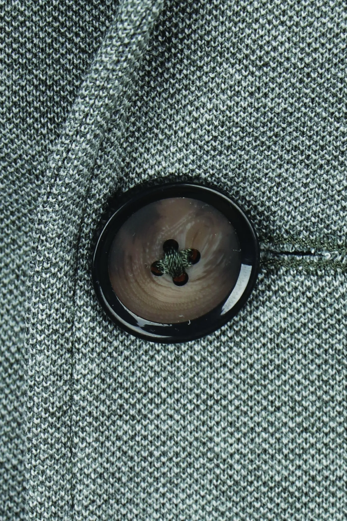 Blazer in Jersey-Melange-Optik