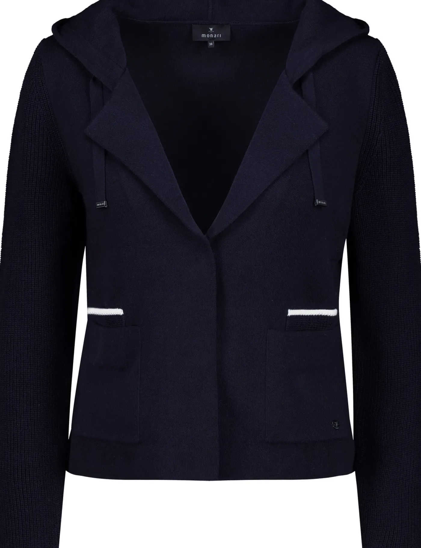 Blazer mit Strickärmeln