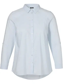 Bluse Hemdkragen