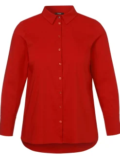 Bluse Hemdkragen