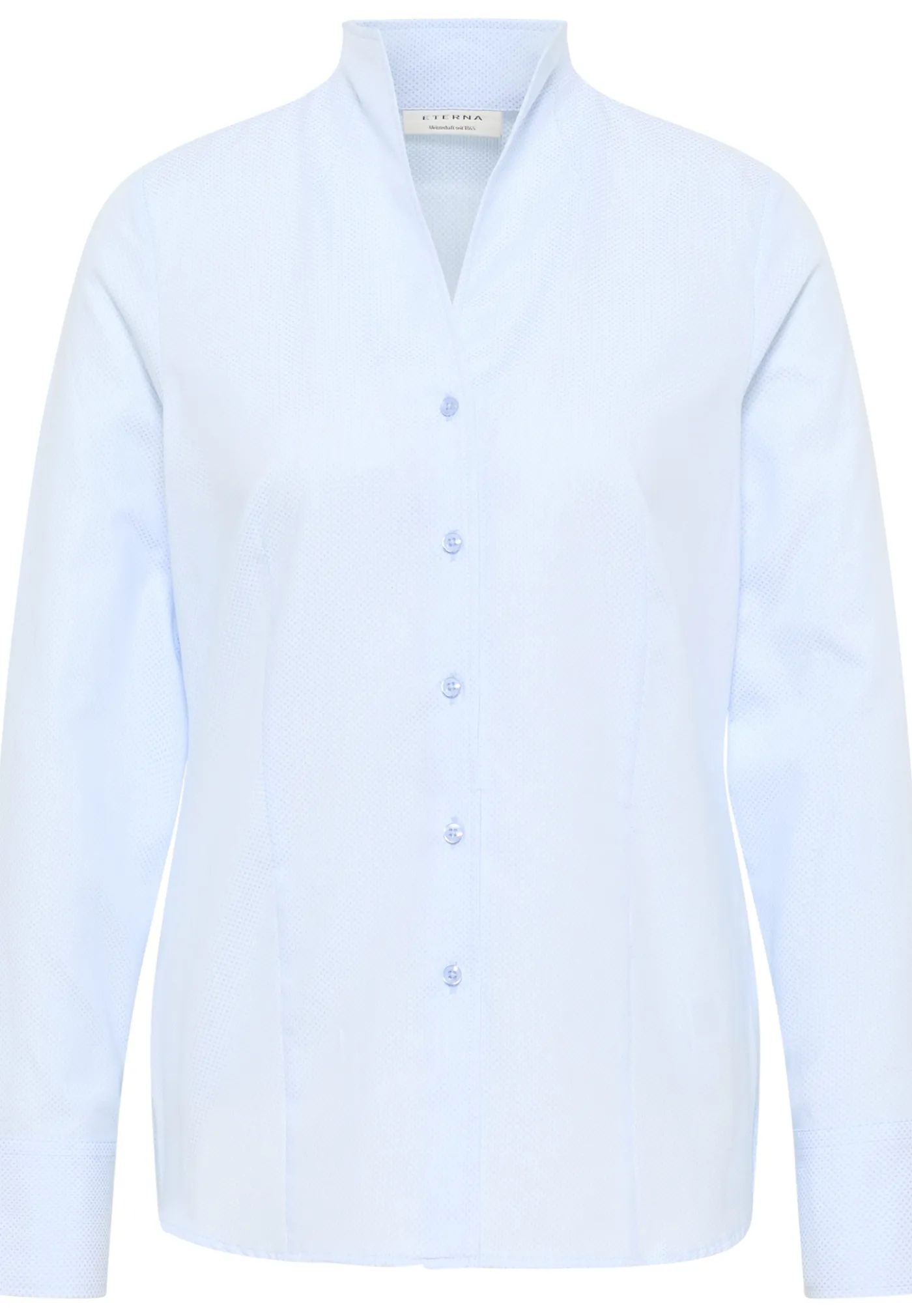 Bluse Jacquard Langarm