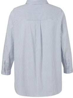 Bluse mit Hemdkragen