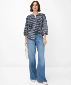 Bluse mit Knopfleiste