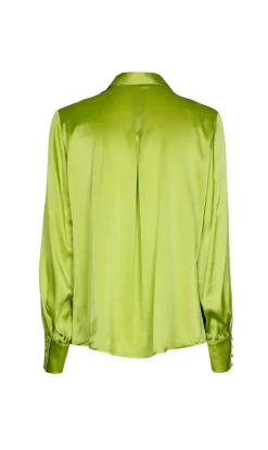 Bluse mit Seidenanteil