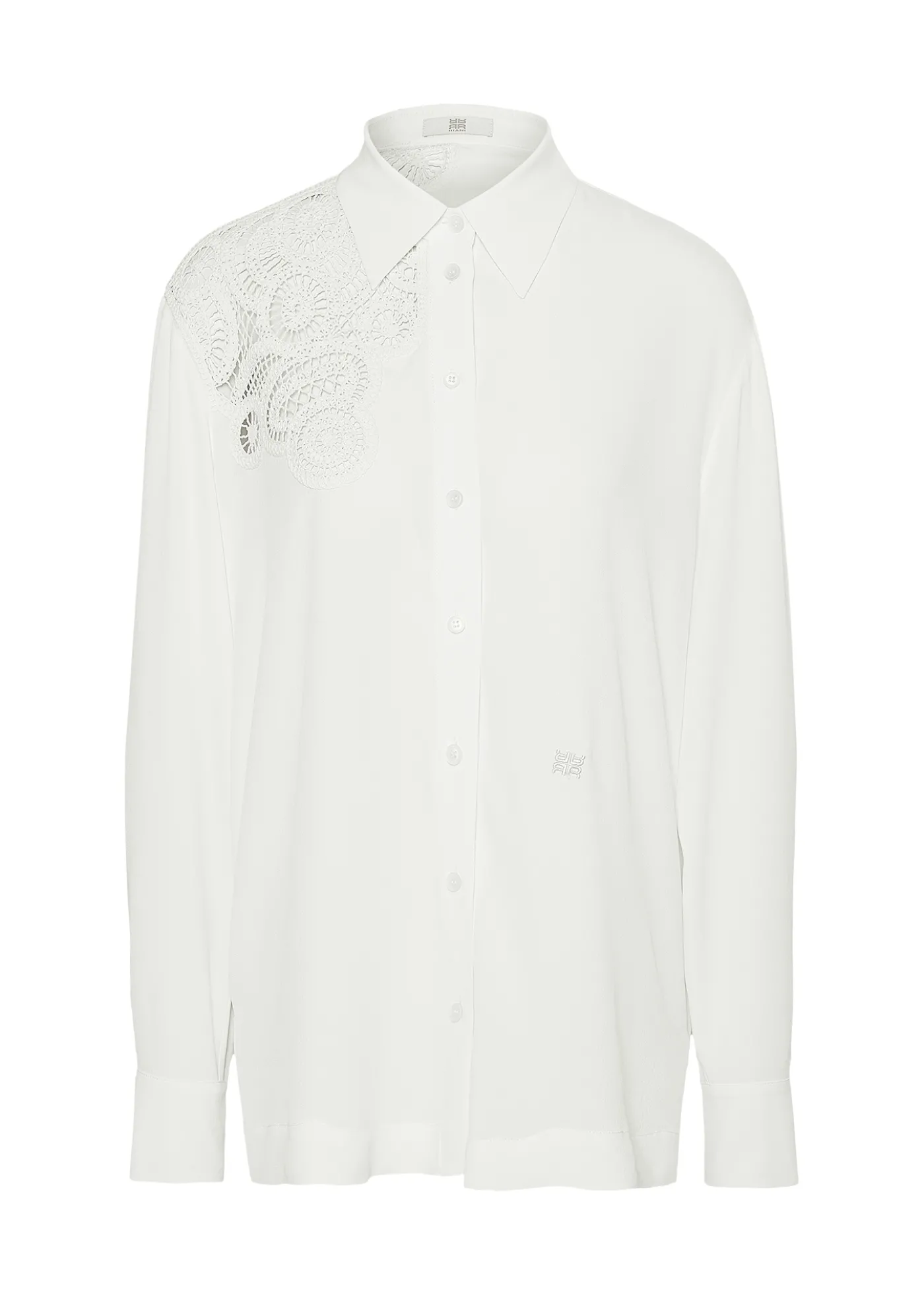 Bluse mit Stickerei
