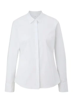Bluse mit Ziernähten