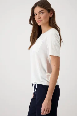 Blusenshirt mit Brusttasche
