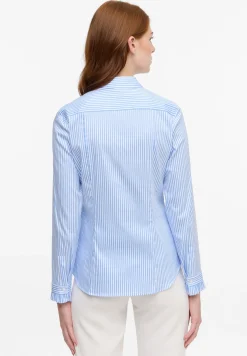 Bluse Satingewebe Langarm