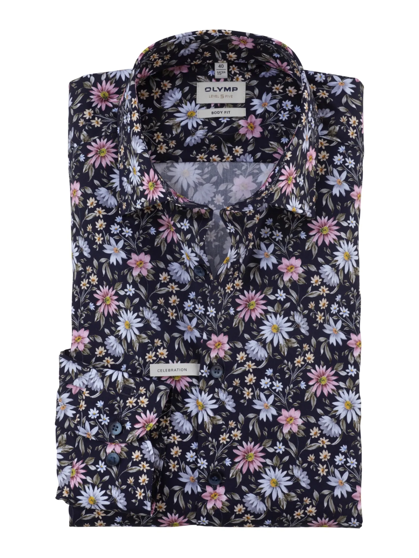 Businesshemd im Flower Look