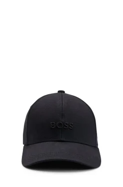 Cap aus Baumwoll-Twill mit Logo-Stickerei