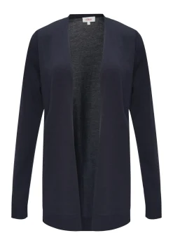 Cardigan aus Viskose-Baumwollmix