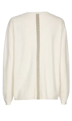 Cashmere Pullover mit V-Ausschnitt