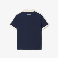 Classic Fit-Polohemd mit Piqué-Einsätzen