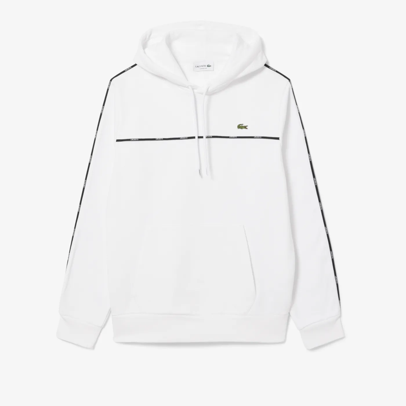 Classic Fit-Sweatshirt mit Logo-Streifen