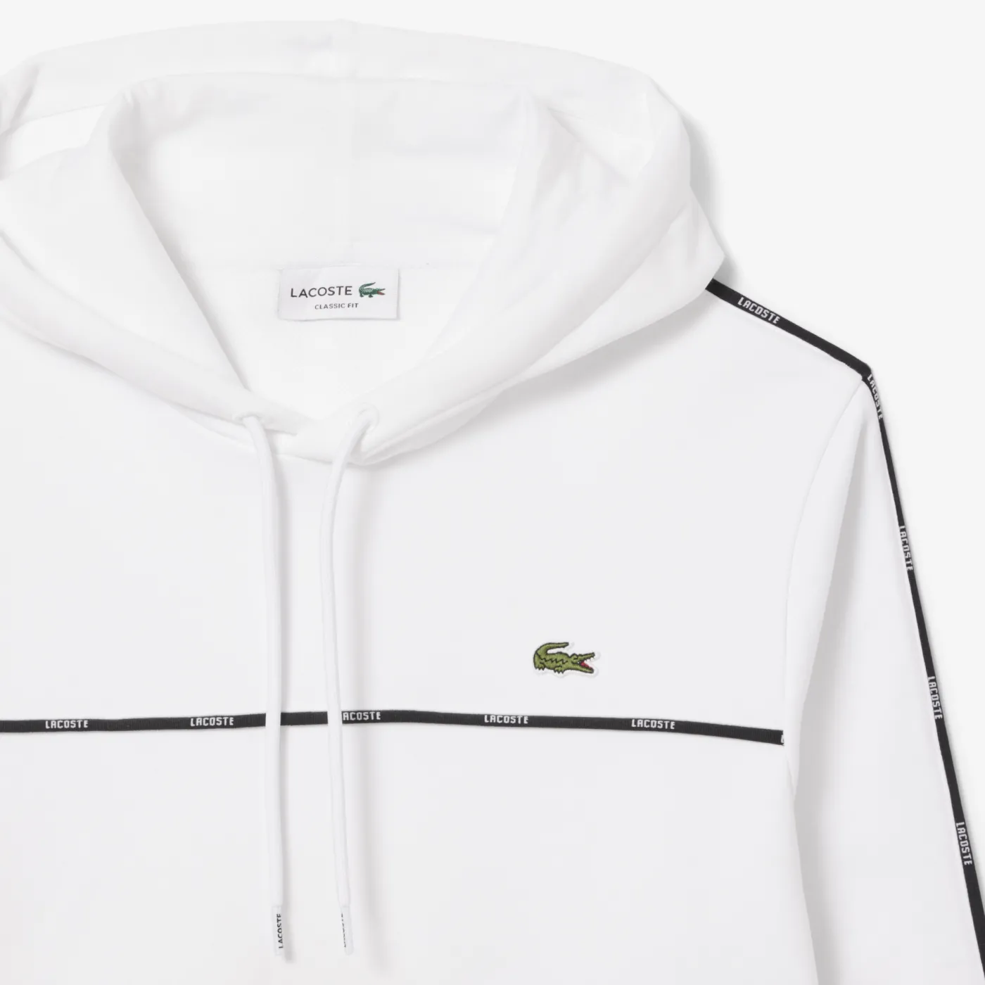 Classic Fit-Sweatshirt mit Logo-Streifen