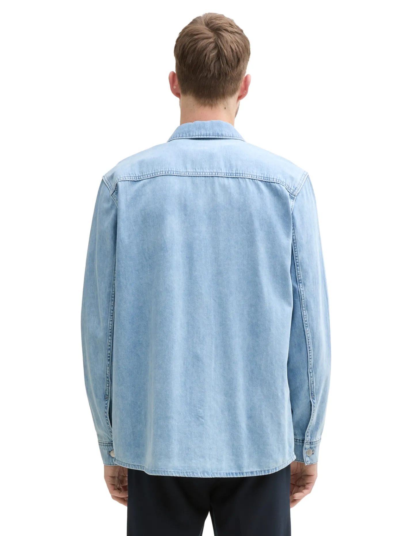 Comfort Fit Jeanshemd mit Brusttasche