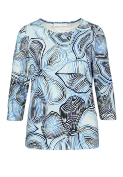 Cooles Print-Shirt mit Rundhalsausschnitt