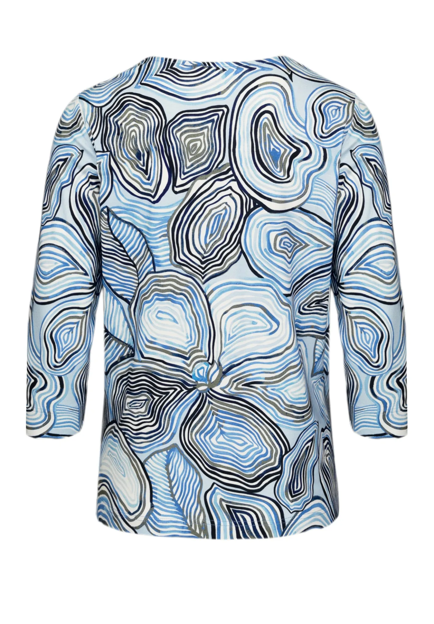 Cooles Print-Shirt mit Rundhalsausschnitt