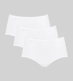 24/7 Cotton Midi Dreierpack
