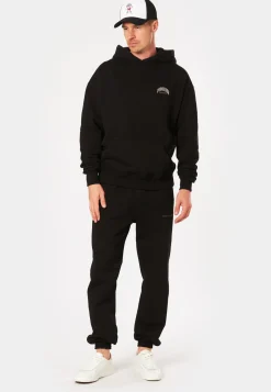 CREGO OVERSIZED HOODIE WASHED BLACK