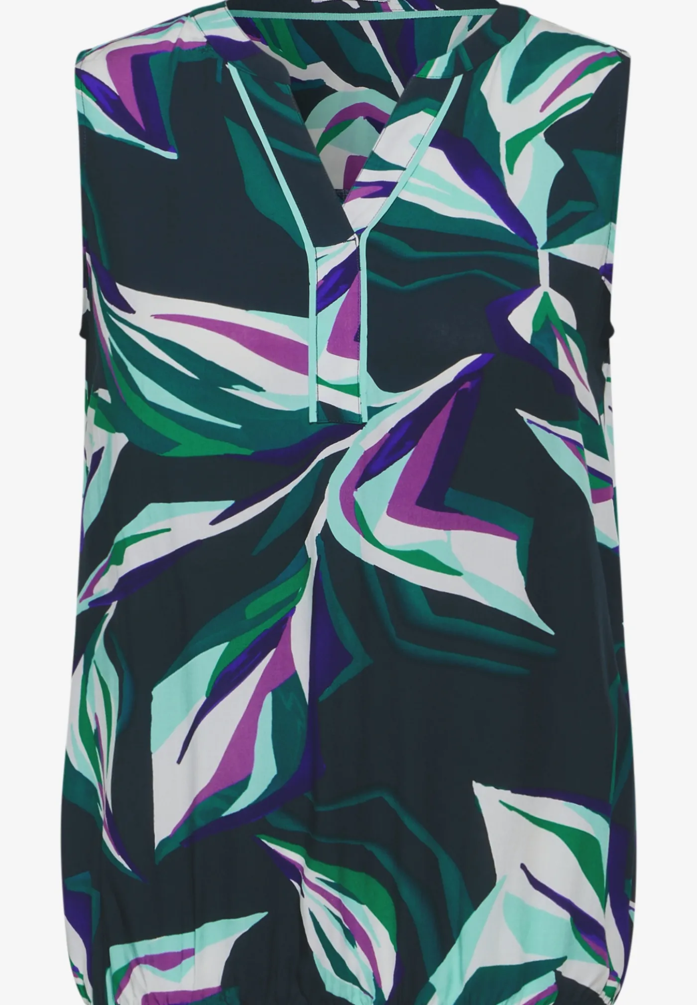 Damen Gemusterte Bluse