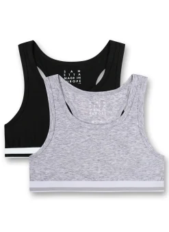 Doppelpack Bustier Unifarben