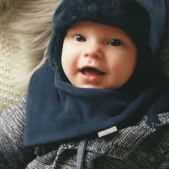 Dreieckstuch aus Microfleece unifarben