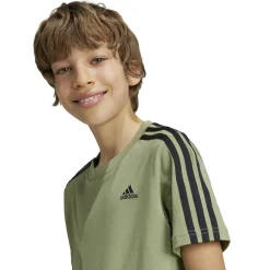 Essentials 3-Streifen Cotton T-Shirt