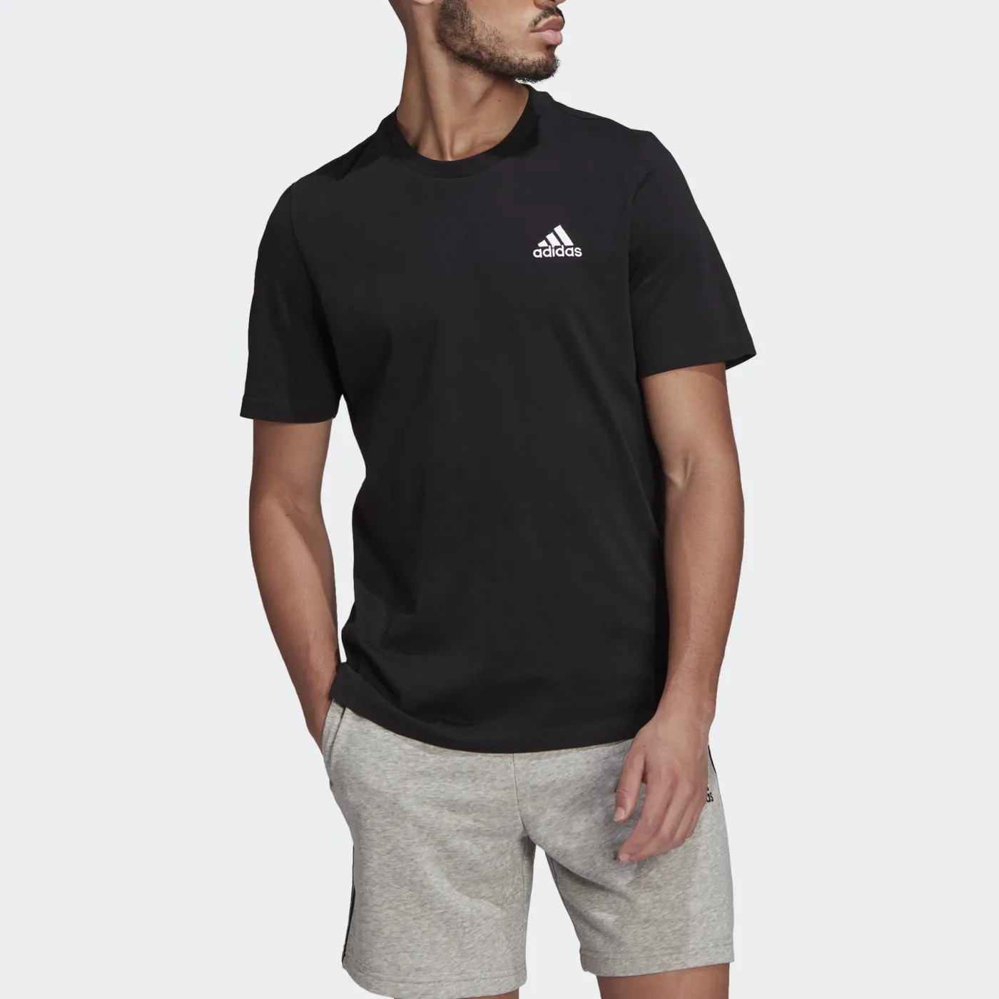 Essentials Embroidered Small Logo T-Shirt