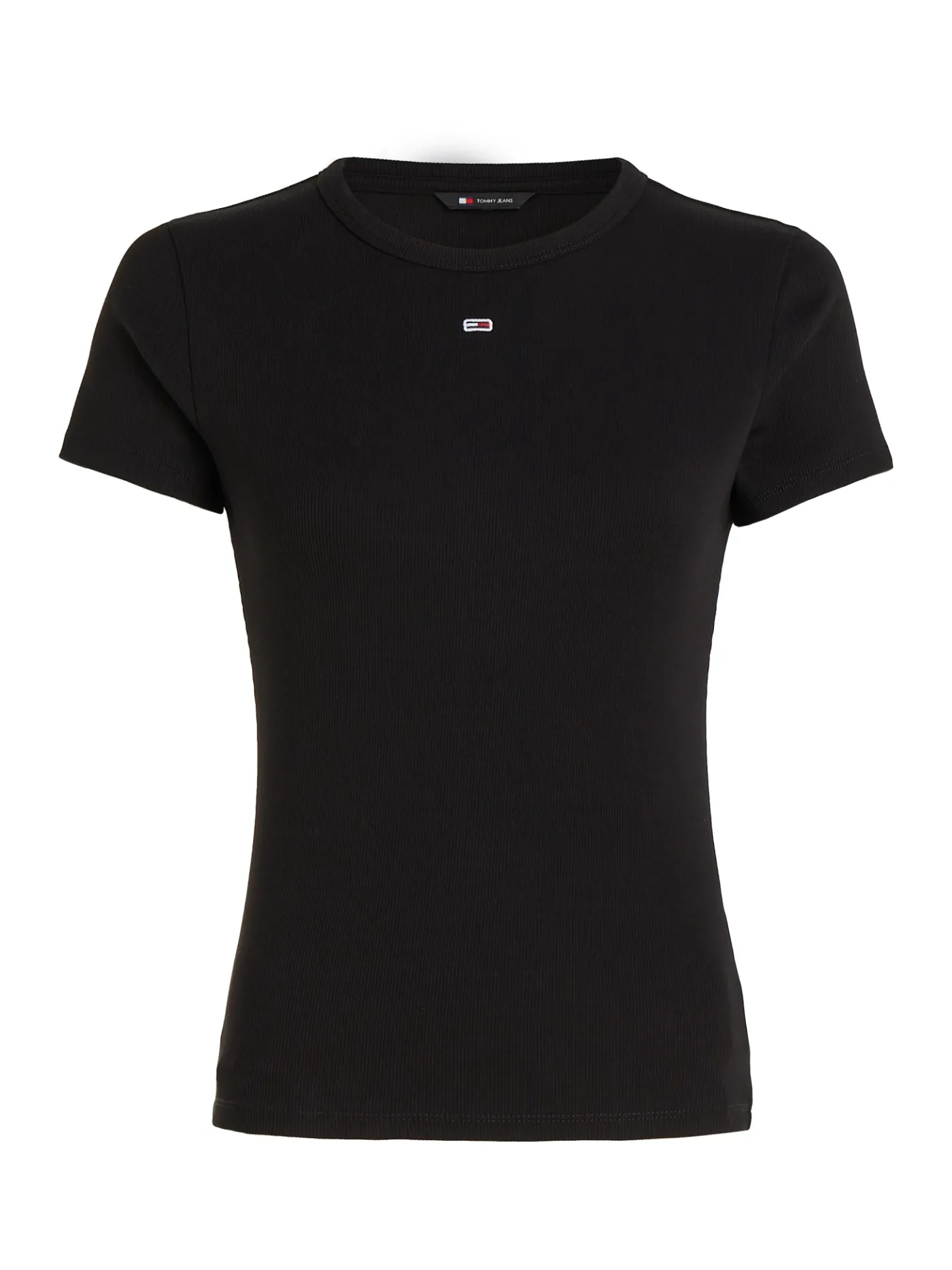 Essential Slim Fit Rippstrick T-Shirt