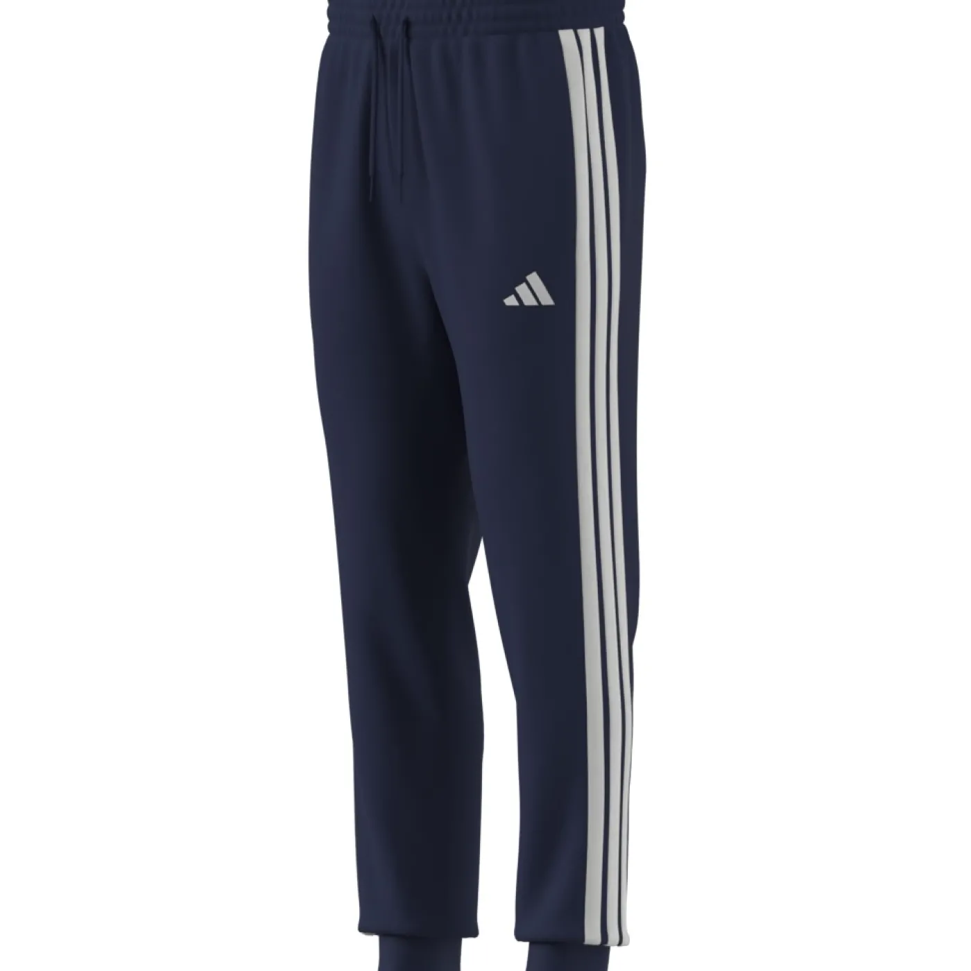 Essentials 3-Streifen French Terry Hose