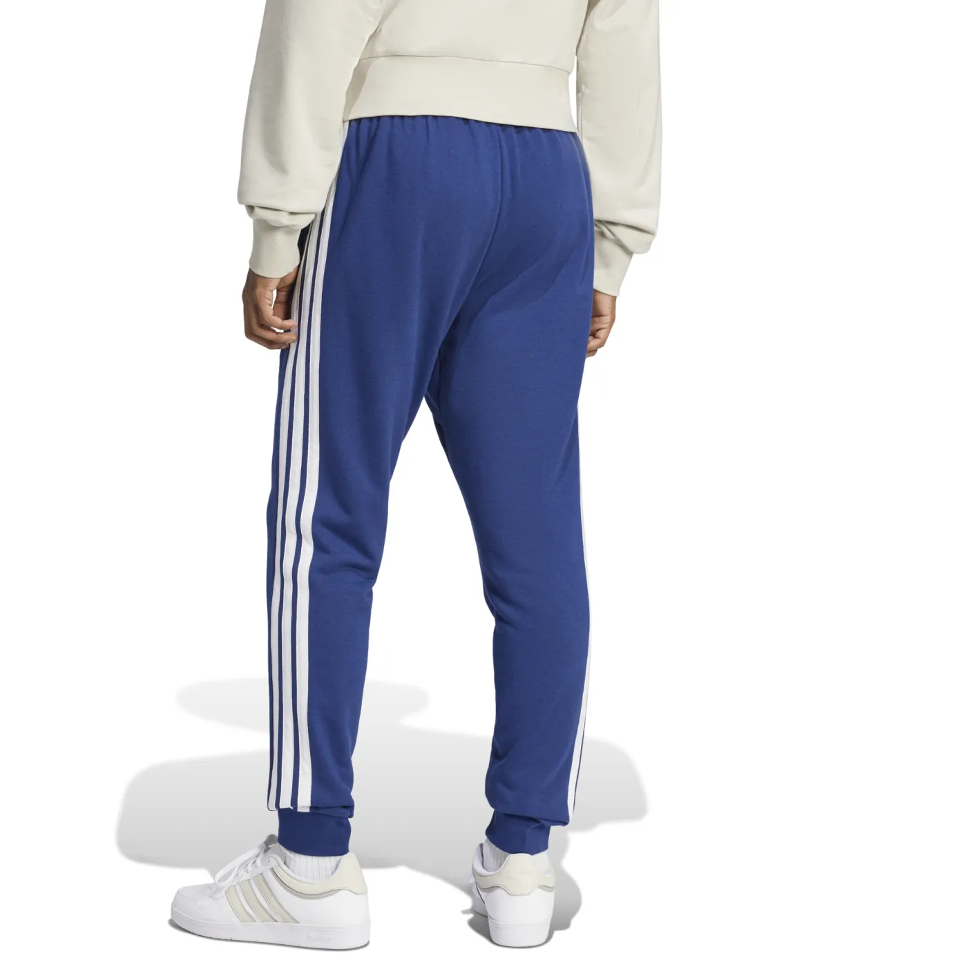 Essentials 3-Streifen French Terry Hose