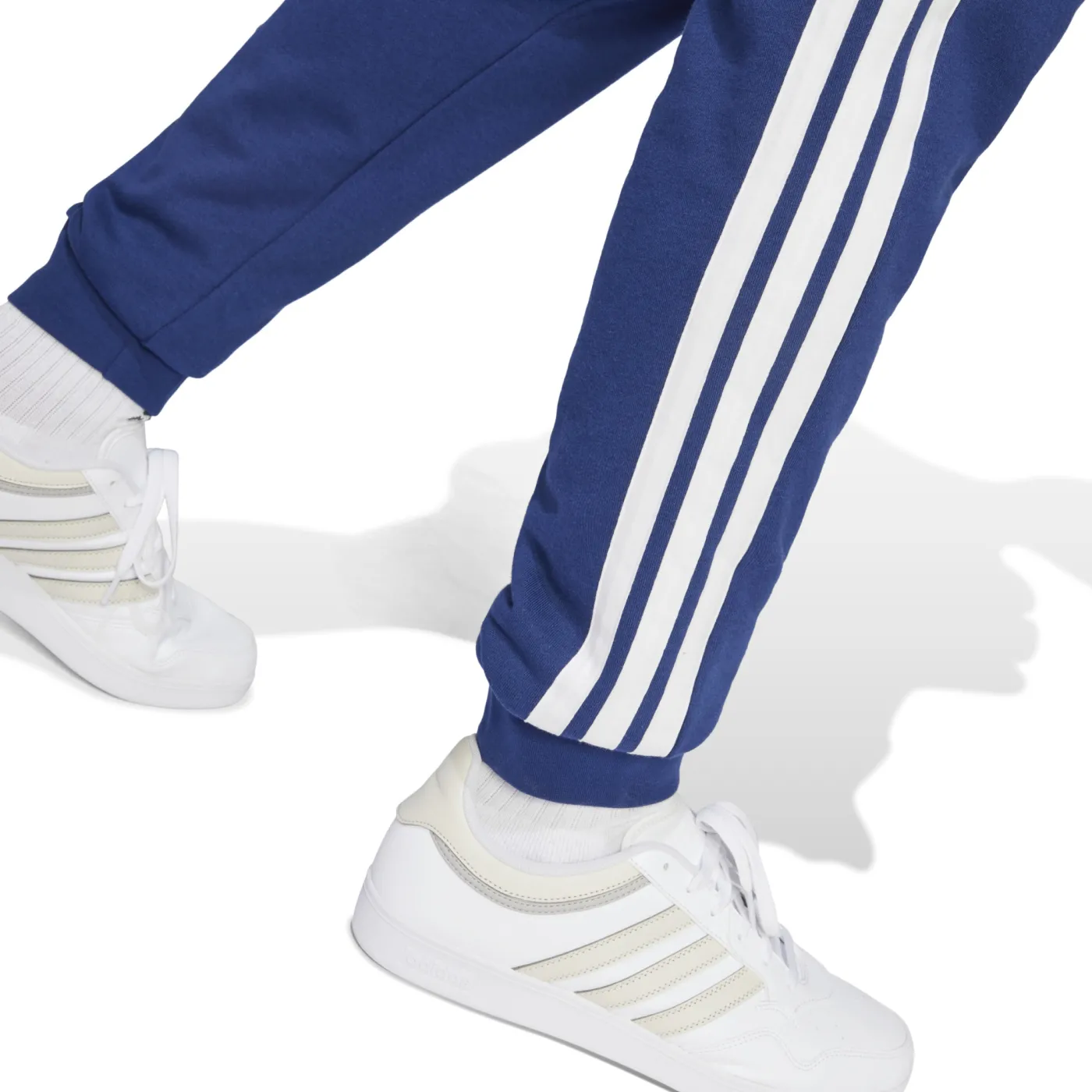 Essentials 3-Streifen French Terry Hose