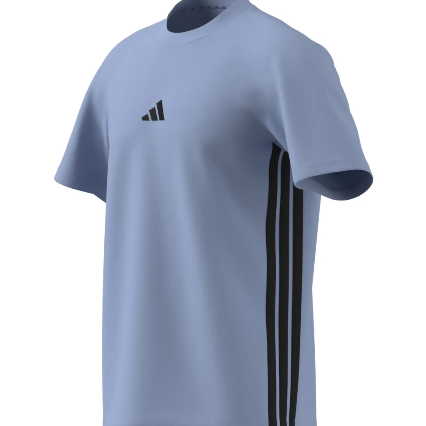 Essentials 3-Streifen Single Jersey T-Shirt