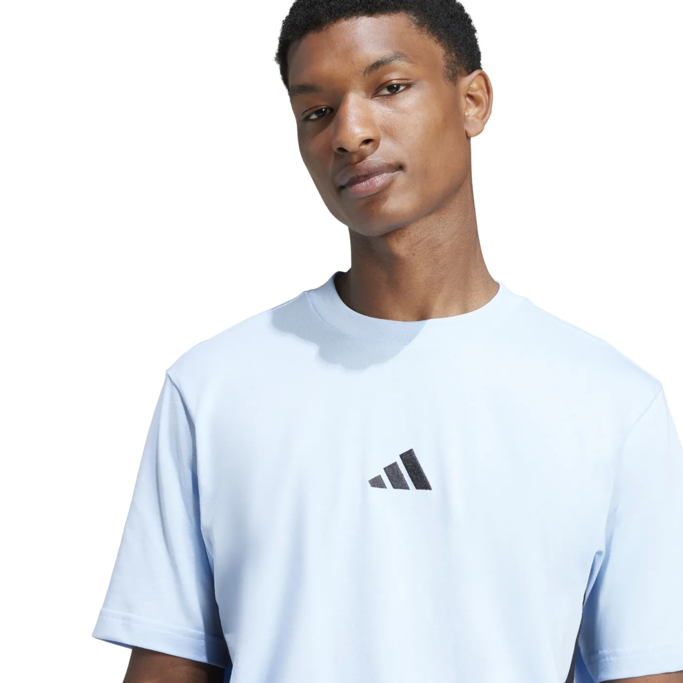 Essentials 3-Streifen Single Jersey T-Shirt
