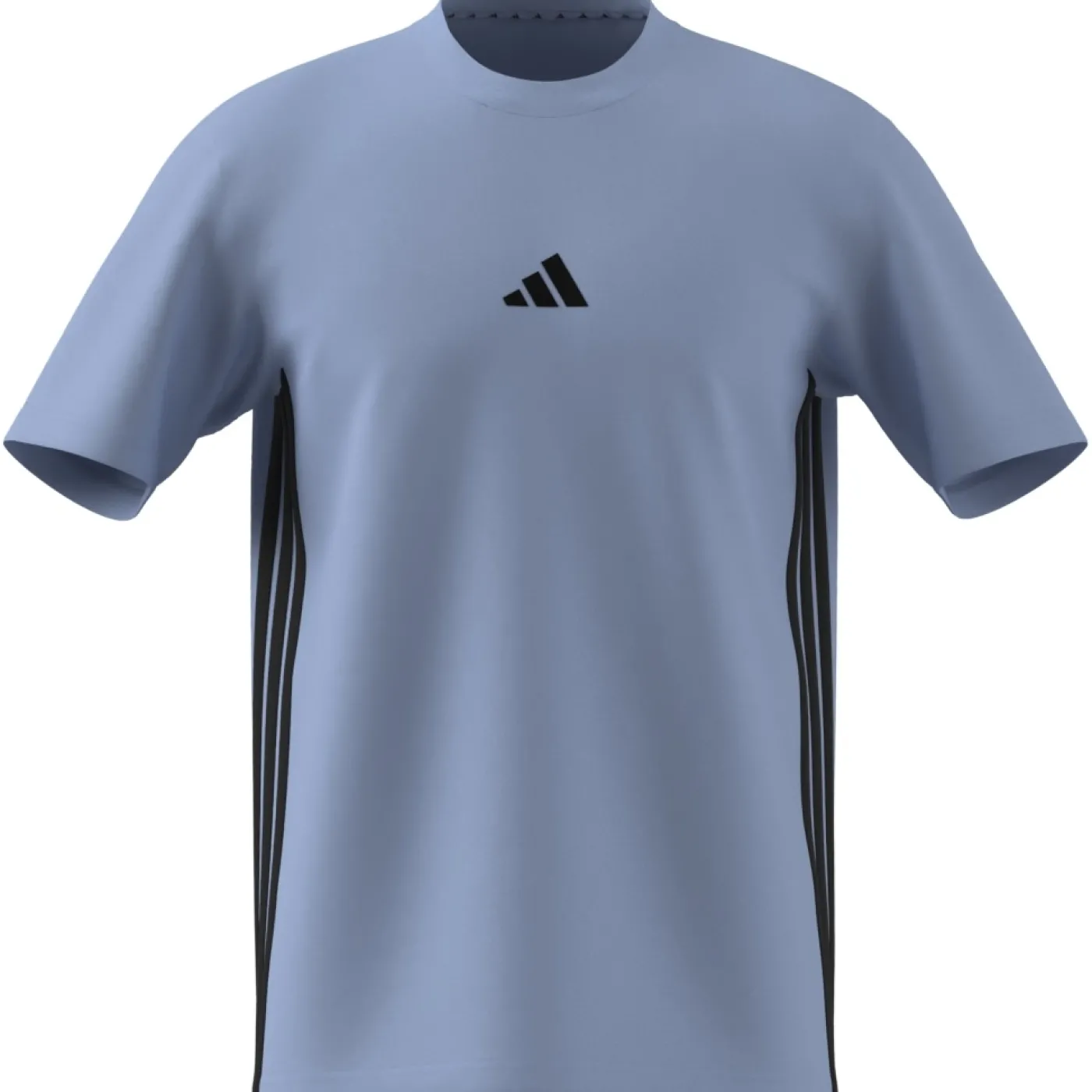 Essentials 3-Streifen Single Jersey T-Shirt